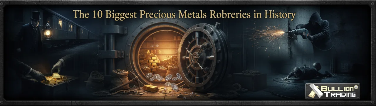 biggest precious metals robberies in history