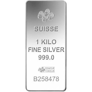 1 Kilo Silver Bar - Random Brand W / Assay 1 Kilo Silver Bar – PAMP Suisse (Fortuna, In Capsule w/Assay) 2