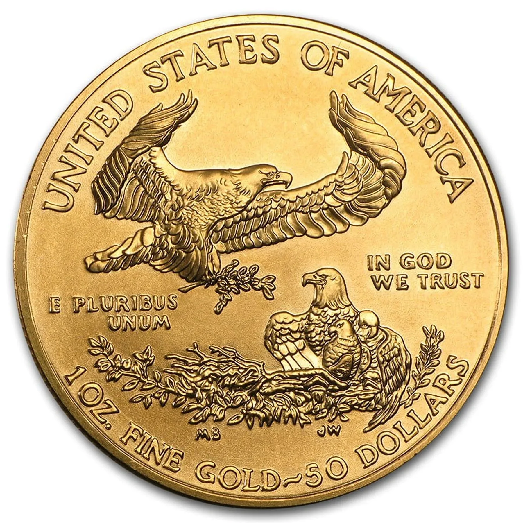 1 oz American Gold Eagle coin from the US Mint