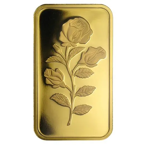 5 Gram PAMP Suisse Rosa Gold Bar - Image 4