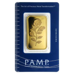 1 oz PAMP Suisse Rosa Gold Bar (In Assay) 1 oz PAMP Suisse Rosa Gold Bar (In Assay)