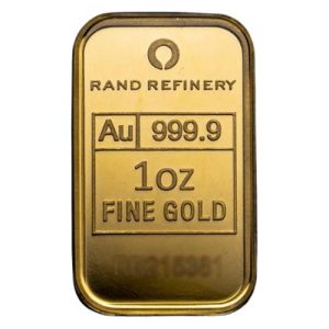 1 oz Rand Refinery Gold Bar(Assay) 1 oz Rand Refinery Gold Bar(Assay)