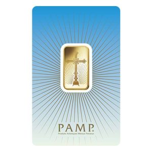 10 Gram Pamp Suisse Gold Romanesque Cross (In Assay) 10 Gram Pamp Suisse Gold Romanesque Cross (In Assay)
