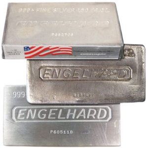 100 Oz Silver Bar - Random Design 100 Oz Silver Bar - Random Design
