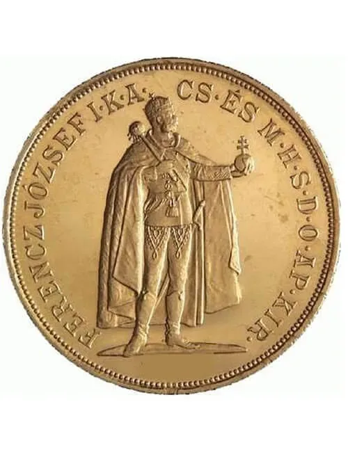 100 Korona Gold Coin - Hungarian