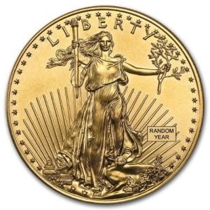 1/4 oz Gold American Eagle Coin(Random Year) 1/4 oz Gold American Eagle Coin(Random Year)