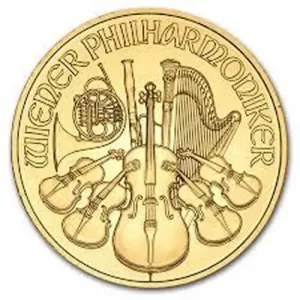 Austrian Philharmonic 1/4 Oz Gold Coin Austrian Philharmonic 1/4 Oz Gold Coin