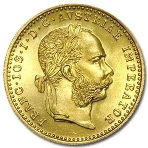 1 Ducat Gold Coin - Austrian 1 Ducat Gold Coin - Austrian