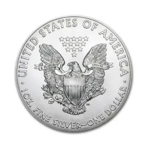 1 oz American Silver Eagle Coin (Random Year) BU 1 oz American Silver Eagle Coin (Random Year) BU