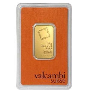 20 gram Valcambi Gold Bar (In Assay) 20 gram Valcambi Gold Bar (In Assay)