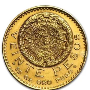 20 Pesos Gold Coin - Mexican Peso 20 Pesos Gold Coin - Mexican Peso