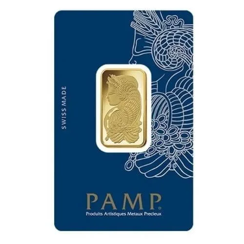 20 Gram PAMP Suisse Gold Bar - Lady Fortuna(In Assay)