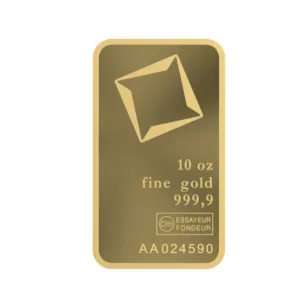 10 oz Valcambi Suisse Gold Bar (w/Assay) 10 oz Valcambi Suisse Gold Bar (w/Assay)