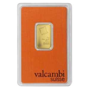 5 Gram Valcambi Gold Bar (In Assay) 5 Gram Valcambi Gold Bar (In Assay)