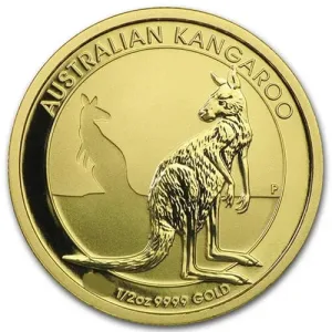 1/2 Oz Gold Coin - Australian Kangaroo 1/2 Oz Gold Coin - Australian Kangaroo