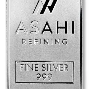 10 oz Asahi silver bar 10 oz Asahi silver bar