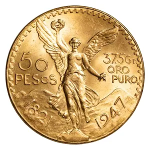 Mexican 50 Peso Gold Coin Mexican 50 Peso Gold Coin