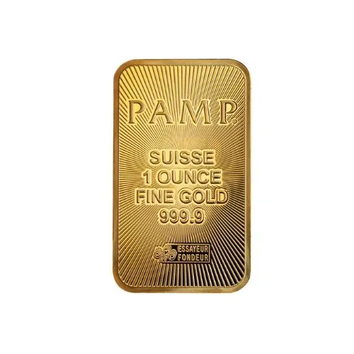 1 oz PAMP Suisse Gold Bar 999.9 Pure(In Assay) - Image 2