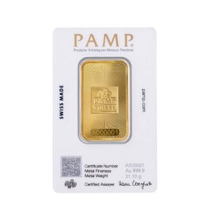 1 oz PAMP Suisse Gold Bar 999.9 Pure(In Assay) 1 oz PAMP Suisse Gold Bar 999.9 Pure(In Assay)