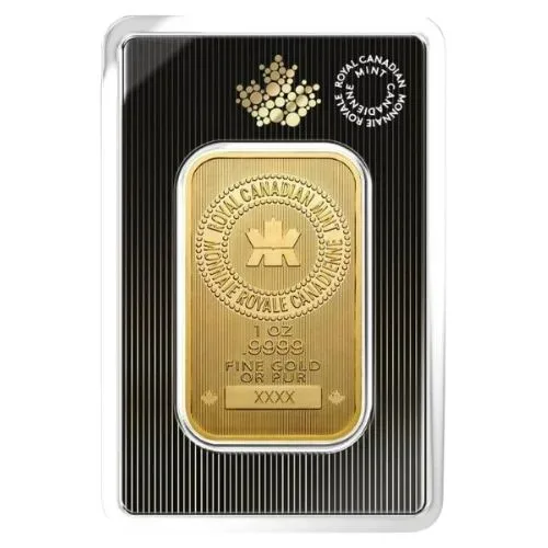 Royal Canadian Mint 1 oz Gold Bar (Classic Assay)