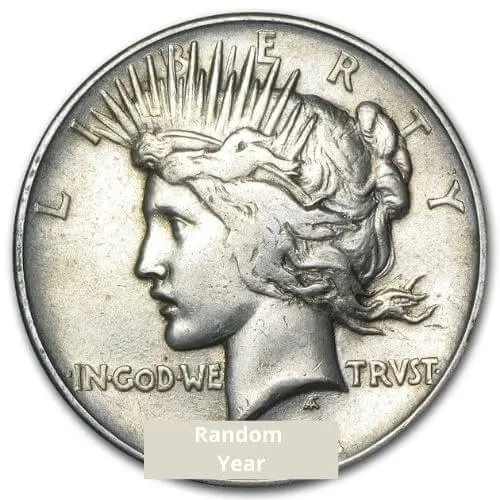 Silver Peace Dollars(Random Year)