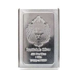 1 Kilo Silver Bar - Random Brand W / Assay 1 Kilo Silver Bar - Random Brand W / Assay