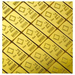 50 x 1 gram Gold Valcambi CombiBar™ (In Assay) 50 x 1 gram Gold Valcambi CombiBar™ (In Assay)