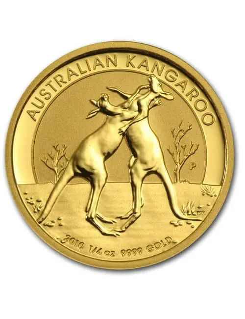 1/4 Oz Gold Coin - Australian Kangaroo - Image 2