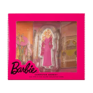 1 oz I Love Barbie Superstar Barbie™ Silver Coin 1 oz I Love Barbie Superstar Barbie™ Silver Coin