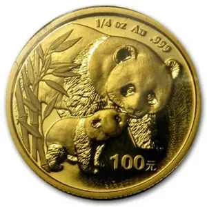 Chinese Panda 1/4 Oz Gold Coin Chinese Panda 1/4 Oz Gold Coin