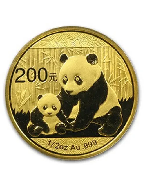 1/2 Oz Gold Coin - Chinese Panda