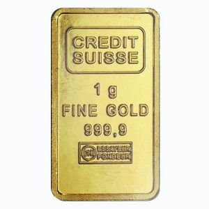 1 Gram Credit Suisse Gold Bar 1 Gram Credit Suisse Gold Bar