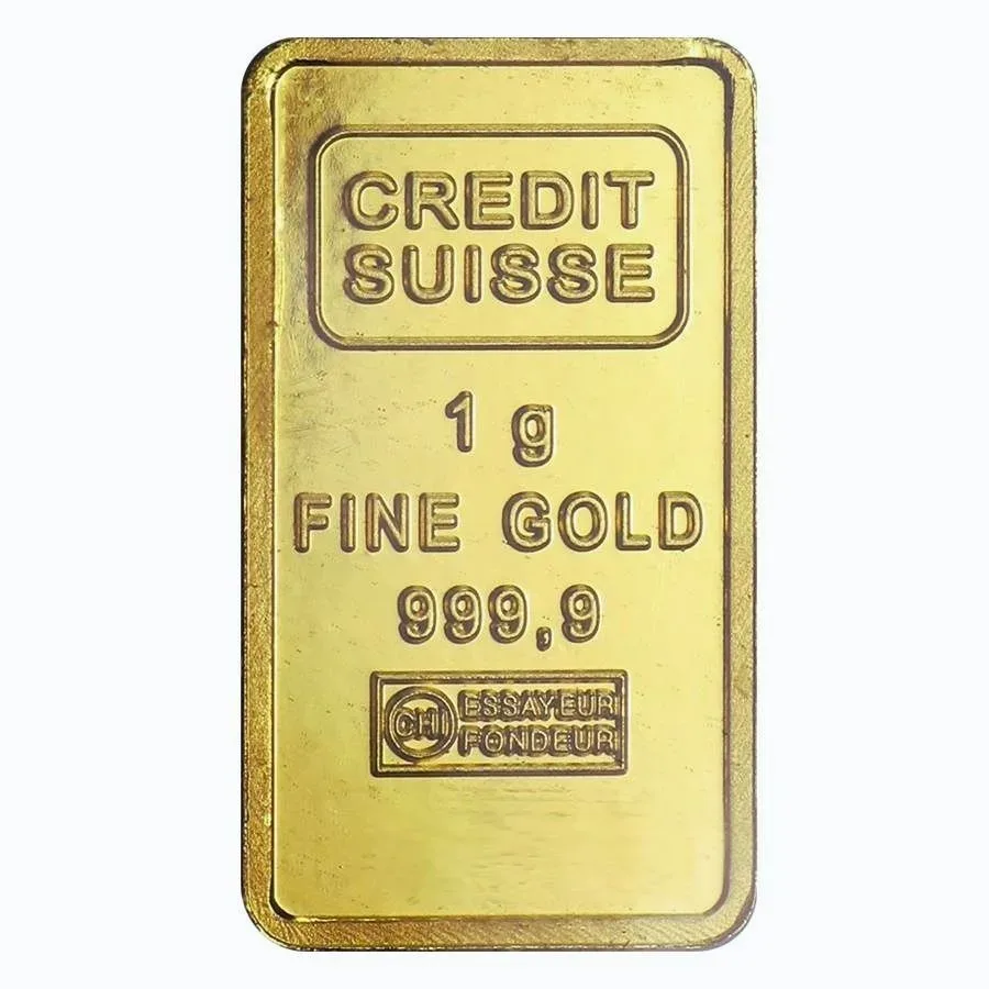 1 Gram Credit Suisse Gold Bar