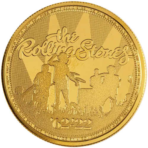 1 oz Rolling Stones Gold Coin