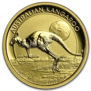 1/10 Oz Gold Coin - Australian Kangaroo 1/10 Oz Gold Coin - Australian Kangaroo
