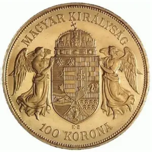 100 Korona Gold Coin - Hungarian 100 Korona Gold Coin - Hungarian