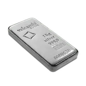 1 Kilo Silver Bar - Random Brand W / Assay 1 Kilo Silver Bar - Random Brand W / Assay