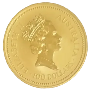 1 oz Australian Nugget 1993 - Gold Coin 1 oz Australian Nugget 1993 - Gold Coin