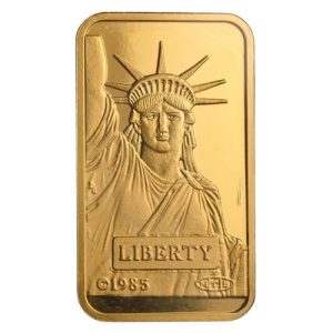 Credit Suisse 1 gram gold bar Statue of Liberty (New Assay) Credit Suisse 1 gram gold bar Statue of Liberty (New Assay)