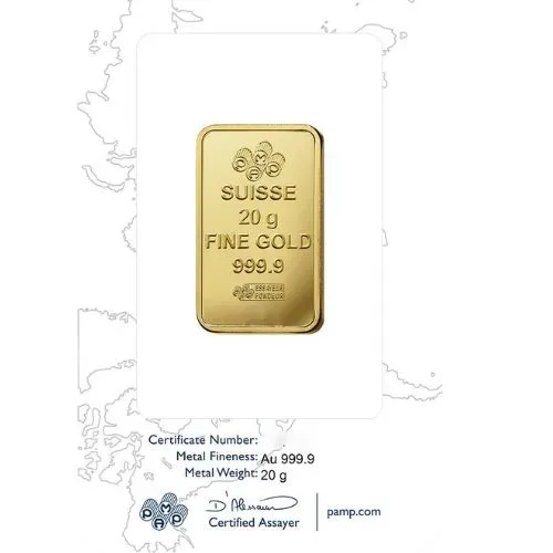 20 gram PAMP Suisse Rosa Gold Bar - Image 4