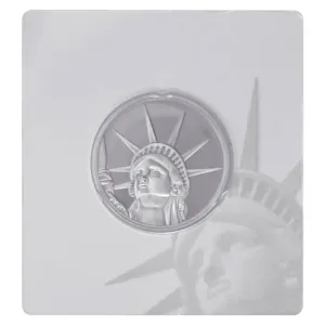 PAMP 1.5 Oz Silver Lady Liberty 999 Fine Coin Solomon Islands PAMP 1.5 Oz Silver Lady Liberty 999 Fine Coin Solomon Islands