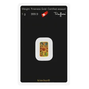1 Gram Argor Heraeus Kinebar Gold Bar (In Assay) 1 Gram Argor Heraeus Kinebar Gold Bar (In Assay)