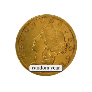 $20 Liberty Gold Double Eagle VF (Random Year) $20 Liberty Gold Double Eagle VF (Random Year)