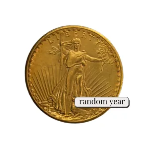 $20 St Gaudens Gold Double Eagle BU (Random Year) $20 St Gaudens Gold Double Eagle BU (Random Year)