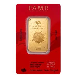 2025 1 oz Gold Bar PAMP – Legend of the White Snake Goddess 2025 1 oz Gold Bar PAMP – Legend of the White Snake Goddess