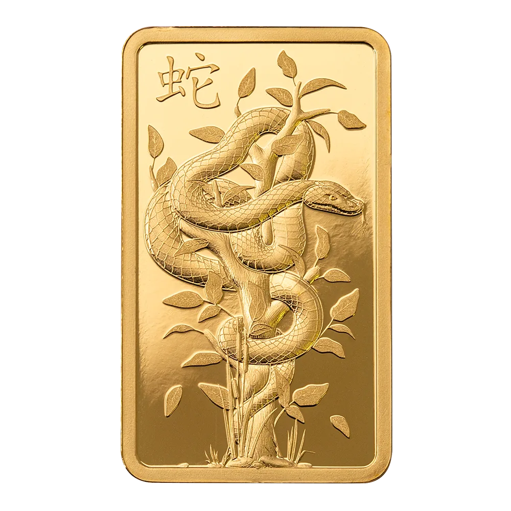 2025 5 Gram PAMP Gold Bar – Legend of the White Snake Goddess - Image 2