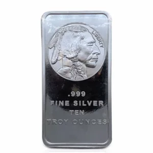 10 oz Random Brand 999 Silver Bar 10 oz Random Brand 999 Silver Bar