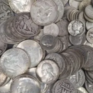 $5 Face Value Mixed Silver Coins (90%) Dimes Quarters and Half Dollars $5 Face Value Mixed Silver Coins (90%) Dimes Quarters and Half Dollars