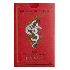 2025 5 Gram PAMP Gold Bar – Legend of the White Snake Goddess 2025 5 Gram PAMP Gold Bar – Legend of the White Snake Goddess
