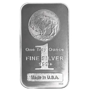 1 oz Silver Bar - Buffalo 1 oz Silver Bar - Buffalo